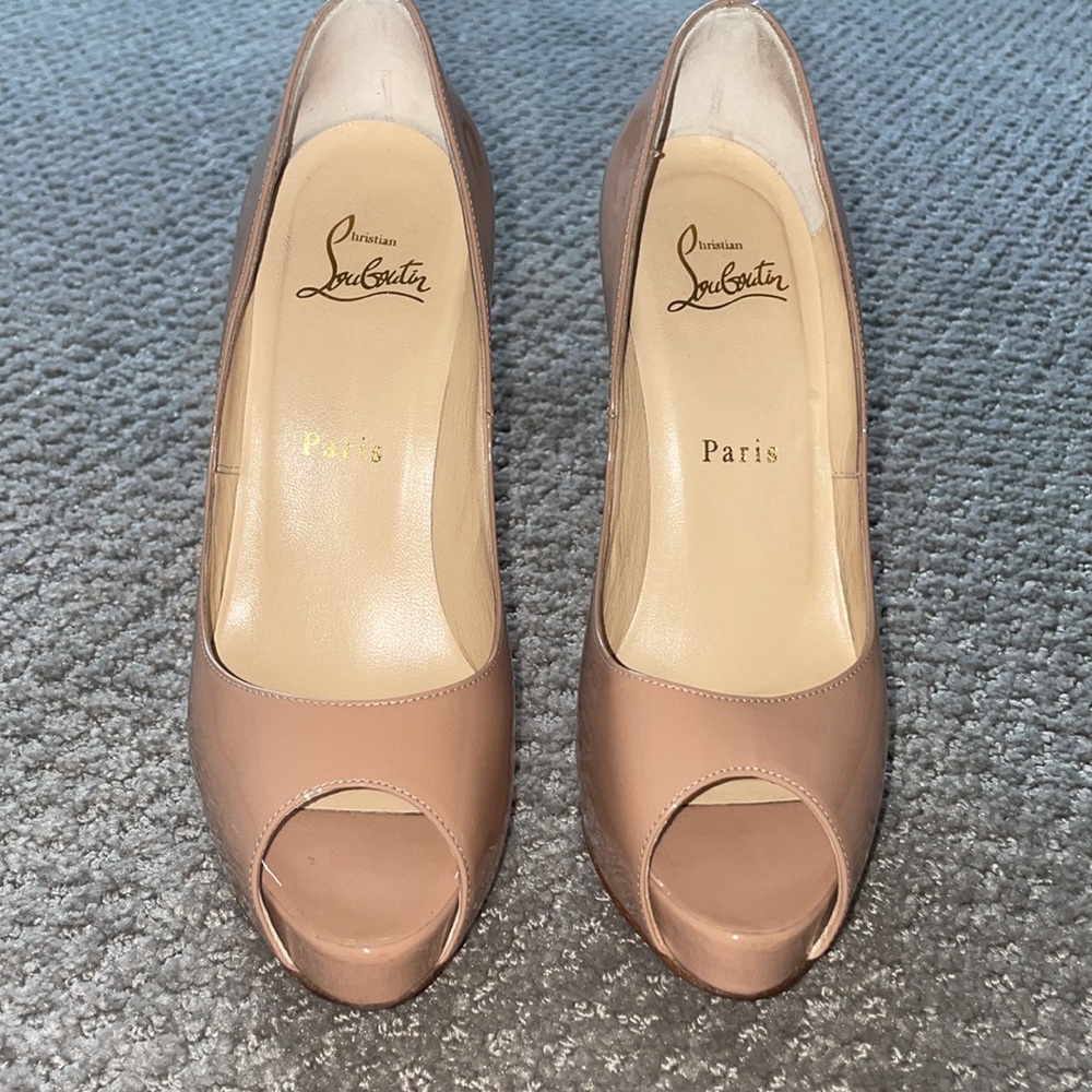 Christian Louboutin Nude Heels